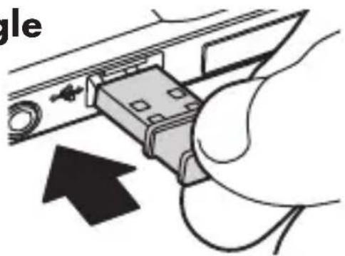 SILVERCREST SFM 4 B2 - Connecting the USB dongle - 1