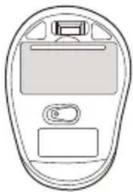 SILVERCREST SFM 4 B2 - - Setting up your mouse – inserting/replacing the battery - 1
