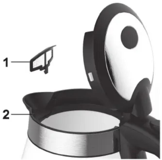 SILVERCREST SWKK 2400 A1 - Nettoyage du filtre anti-calcaire (1) - 1