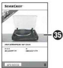 SILVERCREST® 35 UNICATED CREAM TV 12.0 L EX: 000000000 UNICATED CREAM TV AN A0308
