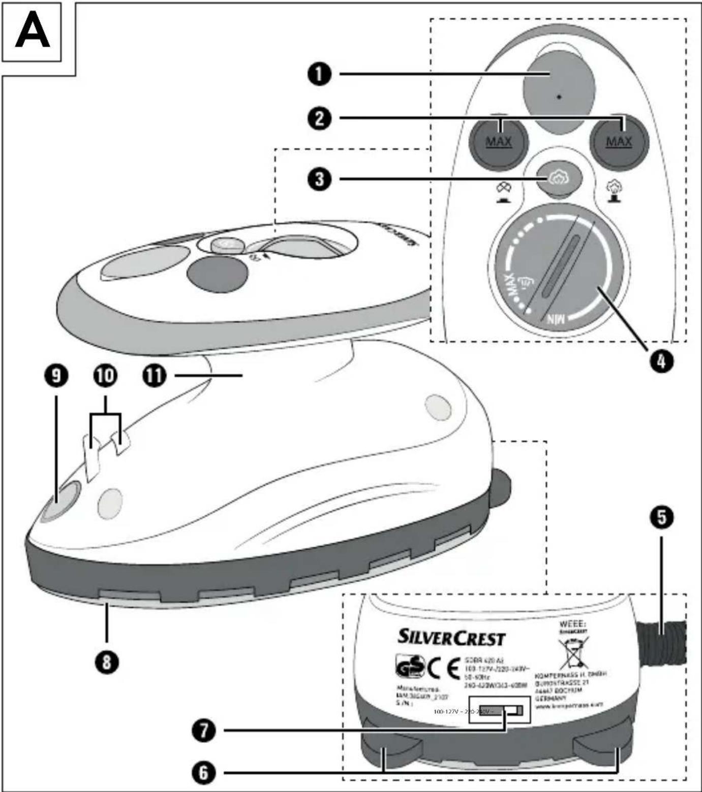 SILVERCREST SDBR 420 A1 - 1