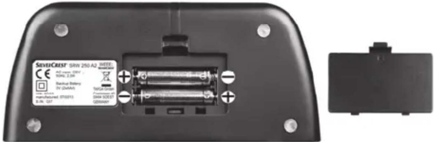 SEVERCREST® SRW 250 A2 CE AC power: DVV 300Ω, 2.5V Backup Battery DV (24mA) SARGA GmbH Professional d: SRW SOEST GDR8497
