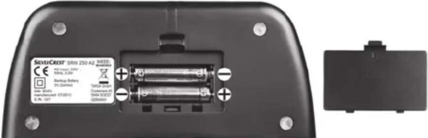 SEVE/CREST® SRW 250 A2 WEEE: CE A2-Intel: 2.6V 50Hz, 2.5V Backup Battery 3V (GnAlAs) SAR: 80mA manufactured: 07/2013 S.N.: G7 TMGA Group Customs-45 SMH SCEST QGENAY