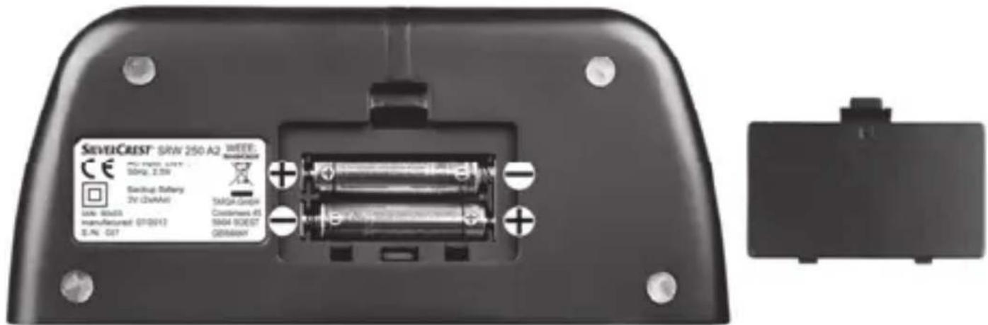 SEVERI CREST® SRW 250 A2 WEEE: CE PG-1980 SWEI 50Hz 2.78 Backup Battery 3V (24mAh) SAGA Compa Continuous 45 S604 S005T Q85664Y SWEI 6003 manufactured: 01/02/12 E.N. G17
