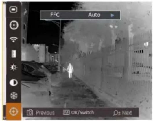 FFC Auto Previous OK/Switch Next