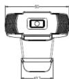 Hamlet HWCAM1080 - FULL HD WEBCAM USB Webcam 1080p Full HD - 4