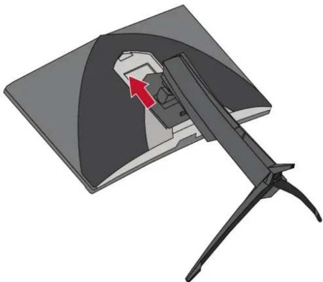 VIEWSONIC XG270QC - Montering af stativet - 2