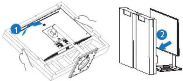 PHILIPS 279C9 - Fjernelse af foden - 3