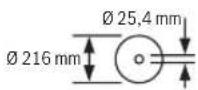 BOSCH GTS 635-216 Professional - Simboli e relativi significati - 2