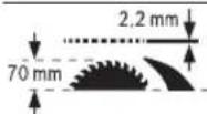 BOSCH GTS 635-216 Professional - 기호와 설명 - 4