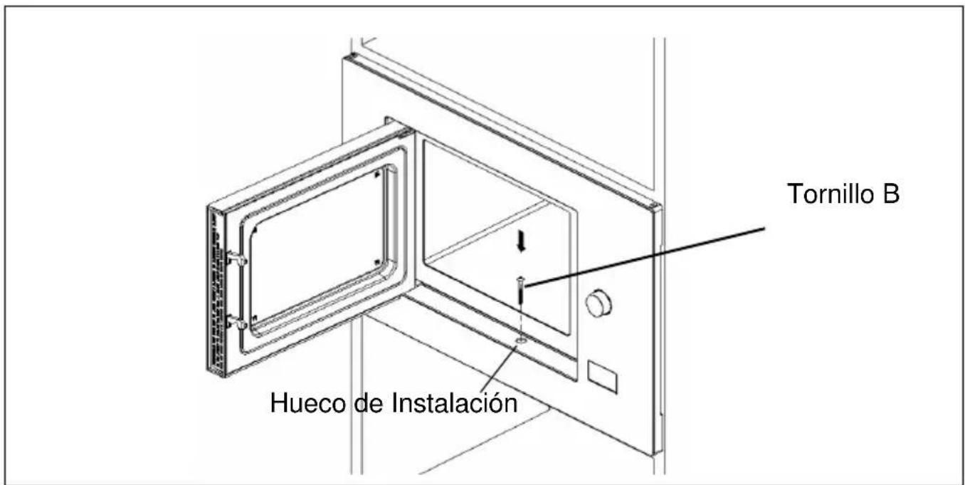 Tornillo B Hueco de Instalación