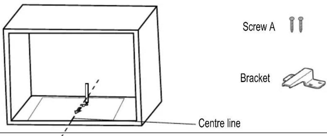 Screw A Bracket Centre line