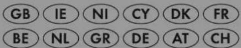 GB IE NI CY DK FR BE NL GR DE AT CH