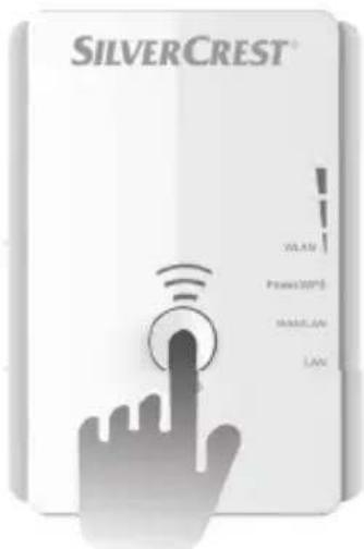SILVERCREST® WLAN Power/30%+ WAMKLAN LAN