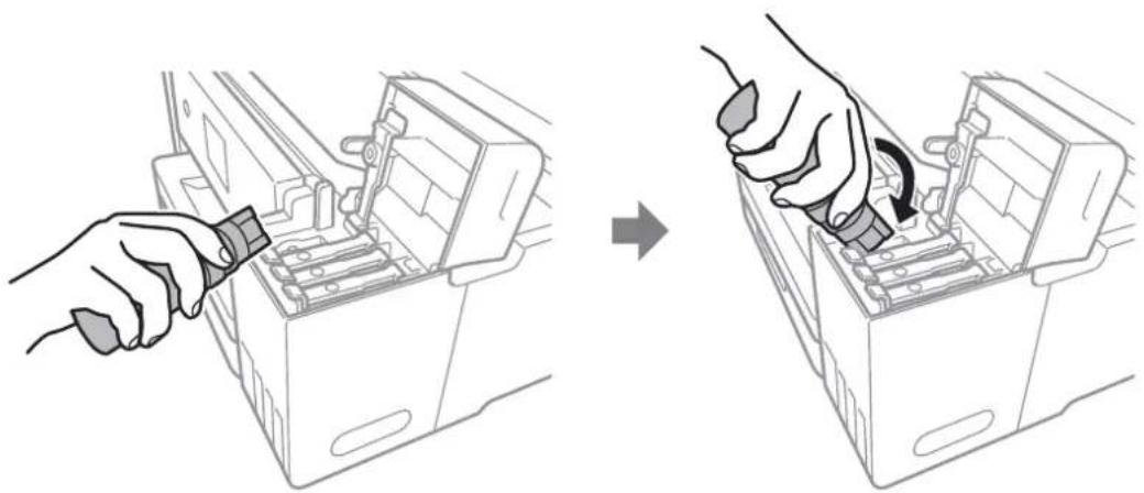 EPSON EcoTank ET-2700 - Påfyldning af blæk - 1