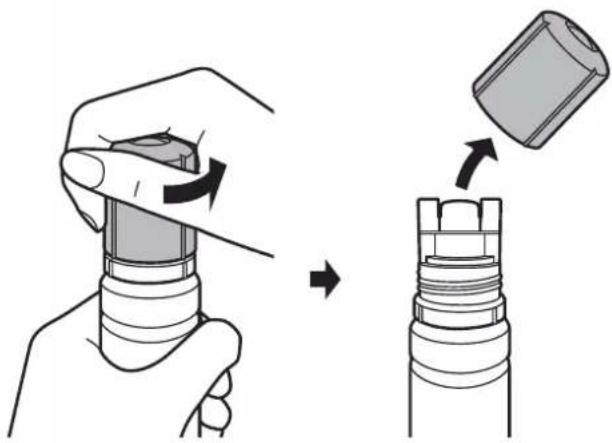 EPSON EcoTank ET-2700 - Fyldning af blæktankene - 4