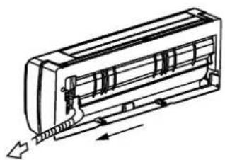 QLIMA S 5248 - POSSIBILITIES FOR INSTALLING THE PIPING FROM THE INTERIOR UNIT TO THE EXTERIOR UNIT. - 2
