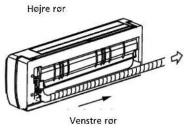 Indoor unit outline 409mm 318mm 249mm 54mm pipe hole 65mm 302mm pipe hole 65mm 153mm102mm 39mm 717mm