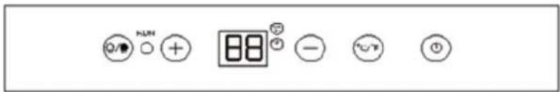 Q/● HUN ○ + 88° - °C/V ⏻