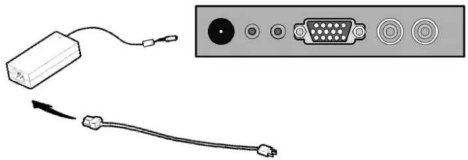 ABUS TVAC10010 - Branchement du moniteur - 3