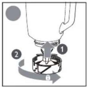 Diagram illustrating a mechanical or electrical process with labeled components and directional arrows indicating motion or movement.