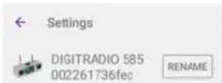TECHNISAT DigitRadio 585 - Nuvola-account installeren - 2