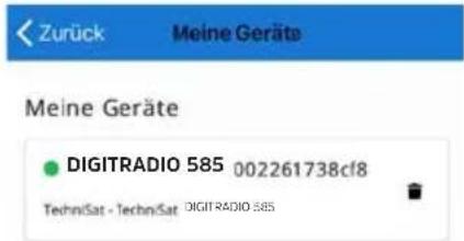 Zurück Meine Geräte Meine Geräte DIGITRADIO 585 002261738cf8 TechniSat - TechniSat DIGITRADIO 585