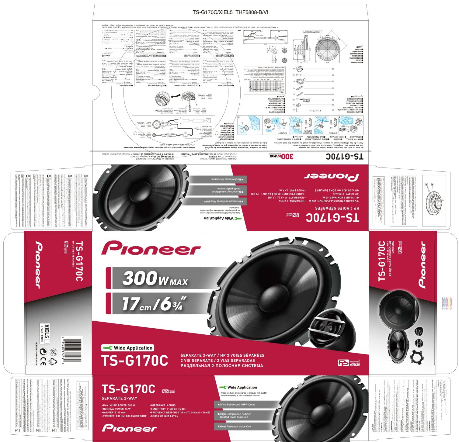 PIONEER TS-G170C - 1