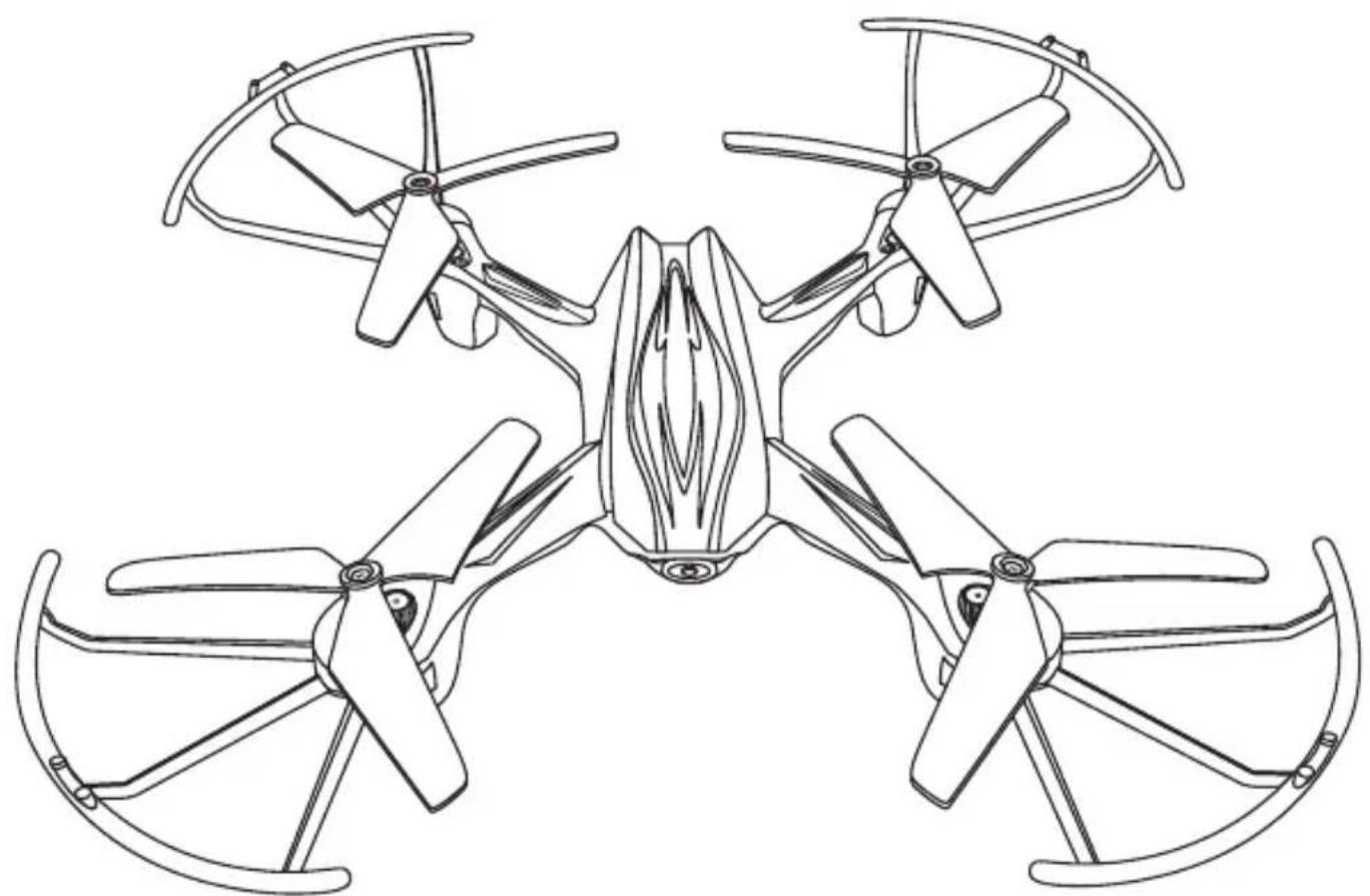 Steren DRON-004 - 6-AXIS 3-SPEED MINI DRONE - 1