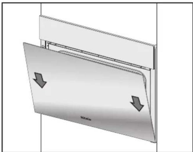 MIELE DGC 7540 - Døren sættes i - 1