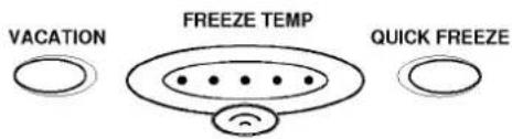 VACATION FREEZE TEMP QUICK FREEZE