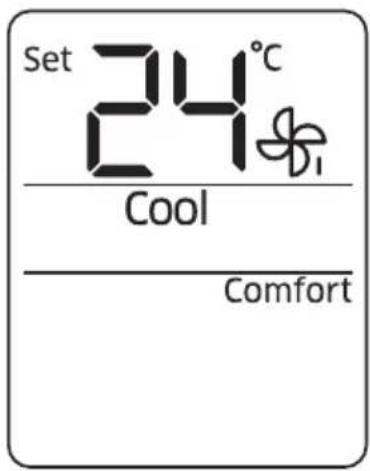 Set 24°C Cool Comfort
