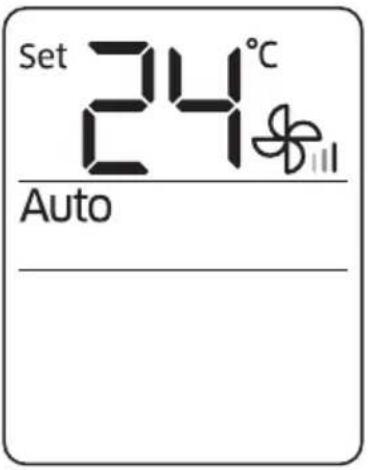 Set 24°C Auto