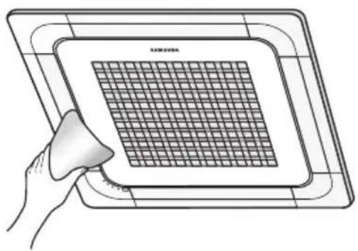 SAMSUNG AC100JN4CEH/EU - Rengøring af udvendige dele - 2