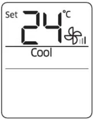 Set 24°C Cool