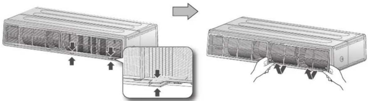 SAMSUNG AC140MNMDKH/EU - Rensning af klimaanlægget - 1