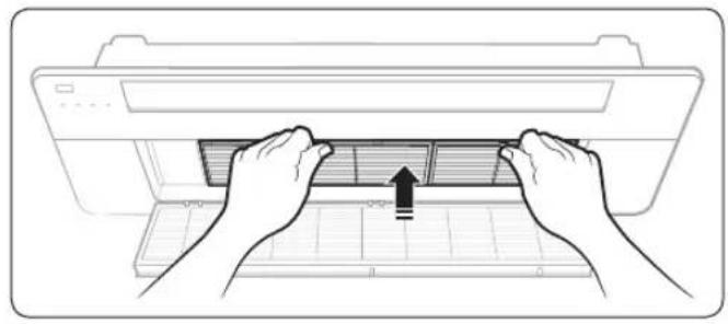 SAMSUNG AC120NN4DKH/EU - Genmontering af luftfilteret - 1