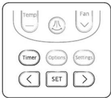 SAMSUNG AC071MNCDKH/EU - Indstilling af good'sleep-tilstand - 1