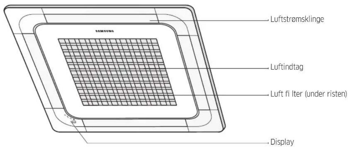 SAMSUNG AC052MNNDKH/EU - Oversigt over indendørsenhed - 1