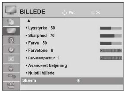 LG M2762DP - Nulstilling af skærm - 1