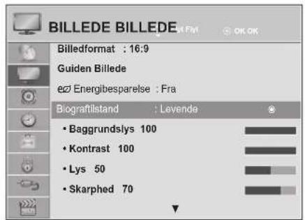LG M2762DP - Farvetemperatur - 1
