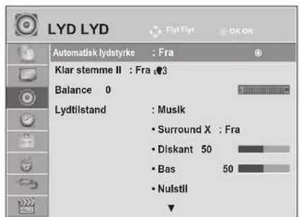 LG M2762DP - AUTOMATISK INDSTILLING AF LYDSTYRKE - 1