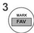 LG M2762DP - ■ Visning af listen over foretrukne programmer - 2