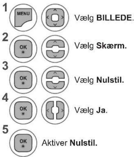 LG M2762DP - Nulstilling af skærm - 3