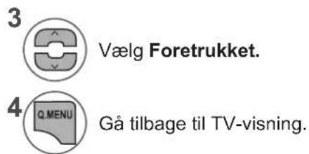 LG M2762DP - ■ Sådan vælger du foretrukket program - 3
