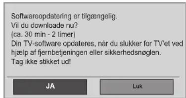 LG M2762DP - \* Ved indstillingen "Softwareopdatering" - 1