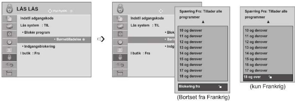 LG M2762DP - FORÆLDREKONTROL (KUN I DIGITAL TILSTAND) - 1