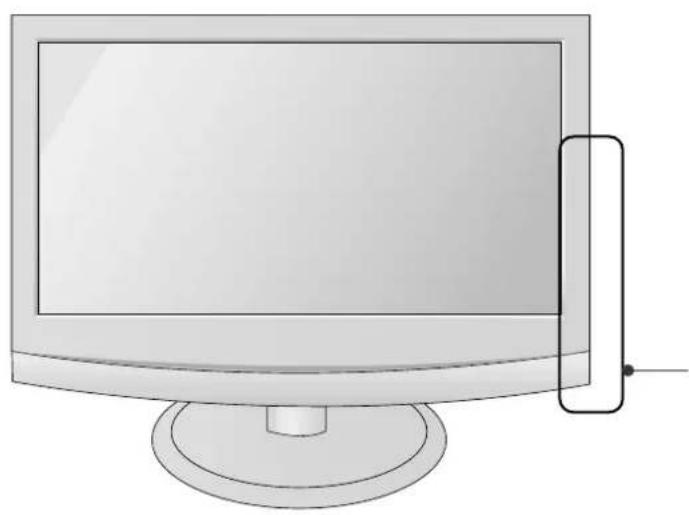 LG M2394D-PZ - KONTROLELEMENTER PÅ FRONTPANELET - 1