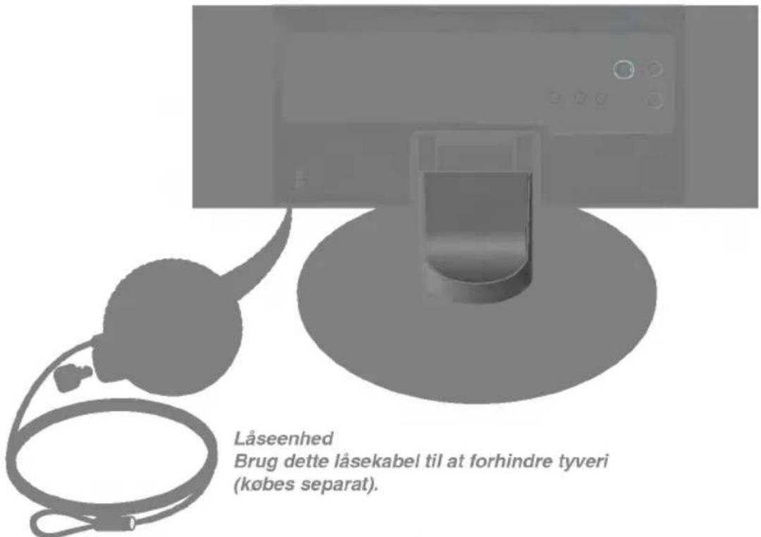 LG M1721A - Låseenhed til tyverisikring - 1