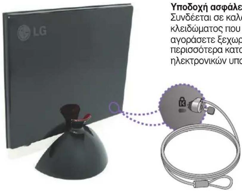 LG L1900R-BF - Υποδοχή ασφάλειας Kensington - 1